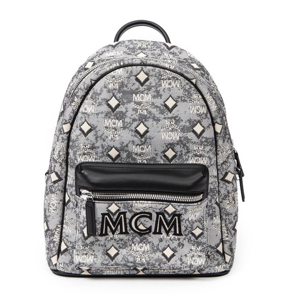 MCM Small Vintage Jacquard Backpack - Picture 1 of 8